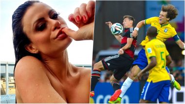 Free Nudes! Brazil Cop-Turned-XXX OnlyFans Star Tati Weg Promises To Send Nudes if Its Brazil vs Germany in FIFA World Cup 2022 Final